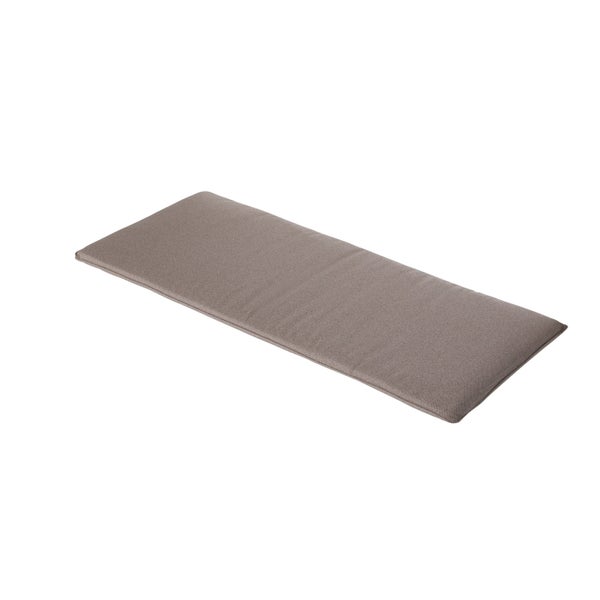 Bankauflage Manchester, Taupe – Ca. 110x48 cm