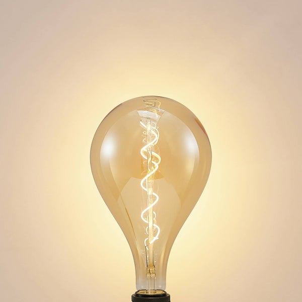 Lucande LED E27 Lampe A160 4W aus Glas (E27) - Leuchtmittel Lampen Energiesparlampe