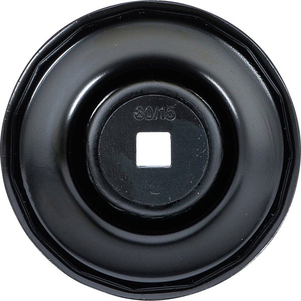BGS Ölfilterschlüssel 15-kant Ø 80 mm für Honda / Mazda / Nissan / Opel - 1039-80-15