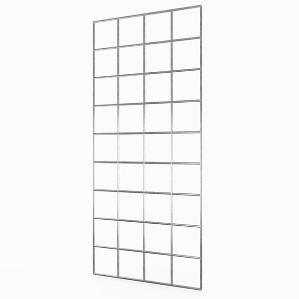 Gitter 10 x 10 cm Maschenweite - Maße: 90 x 40 cm