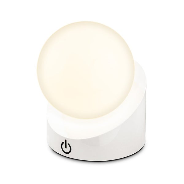 Kugelförmige Leuchte mit Schalter