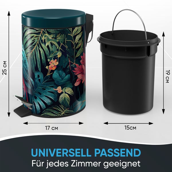 Sanilo Kosmetikeimer 3L mit Absenkautomatik Exotic