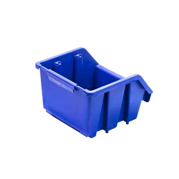 PROREGAL SuperSparSet 40x Sichtlagerbox 1 HxBxT 7,5 x 11,6 x 11,2 cm Polypropylen Blau