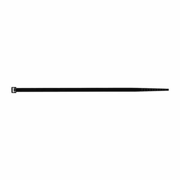 SAPISELCO 100x Kabelbinder Länge 280 mm Breite 3,5 mm schwarz - SEL.3.212