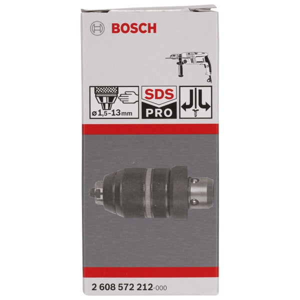 Bosch Schnellspannbohrfutter für Bohrhämmer mit Adapter - 2608572212