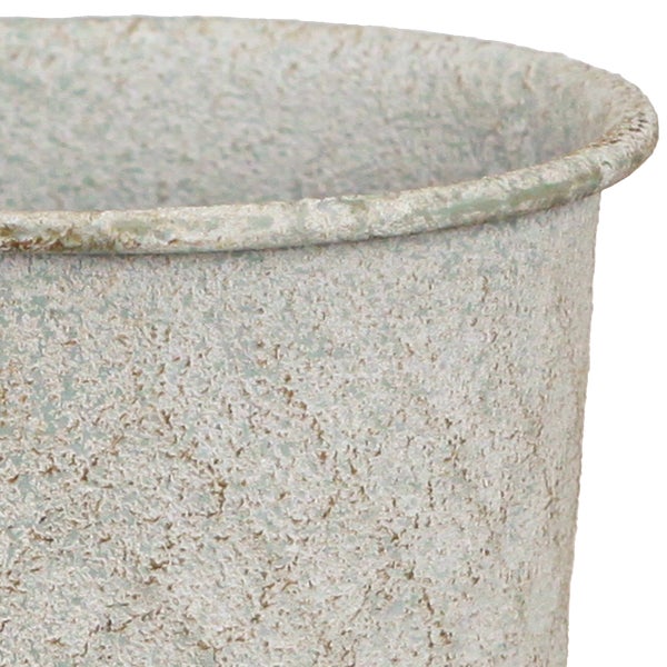 Detailansicht eines Pflanzgefäßes