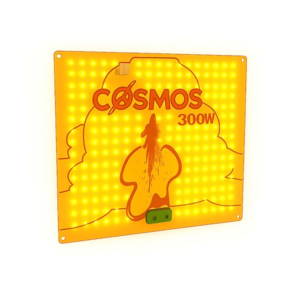 Quadratisches LED-Pflanzenlicht-Panel Cosmos 300 Watt für die Pflanzenanzucht.
