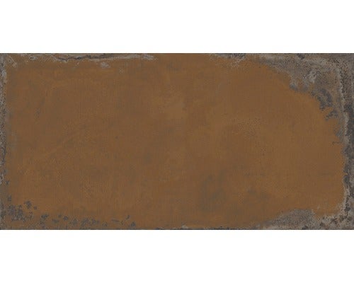 Wand- und Bodenfliese Metal orange 60x120 cm