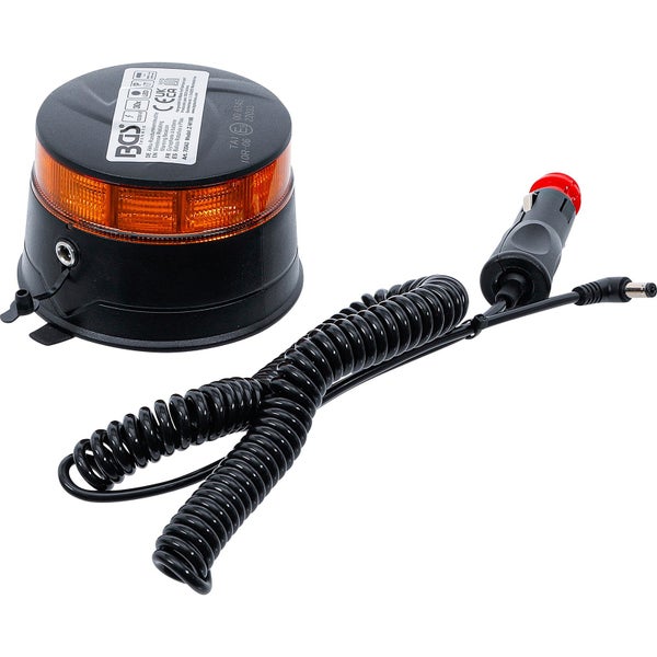 Kabellose rotierende Warnleuchte mit Stecker