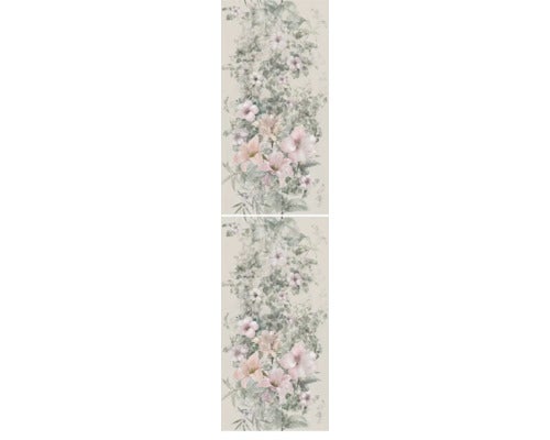 Dekorfliese Floreale 60x120 cm