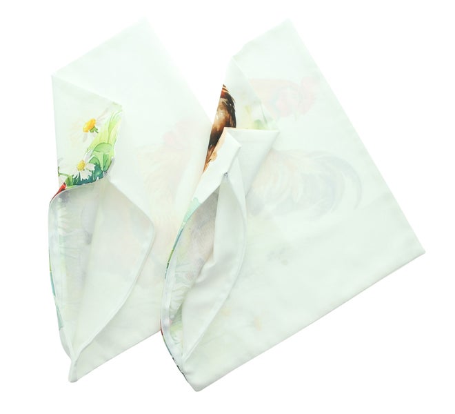 FRANK FLECHTWAREN|Kissenhülle Landidylle, 2er Set, 45 x 45 cm, POLYESTER