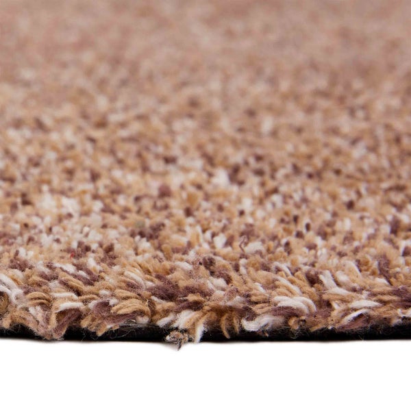 Nahaufnahme eines Shaggy-Teppichs