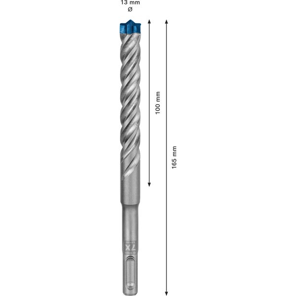 Bosch Expert SDS plus-7X Hammerbohrer 13 x 100 x 165 mm - 2608900116