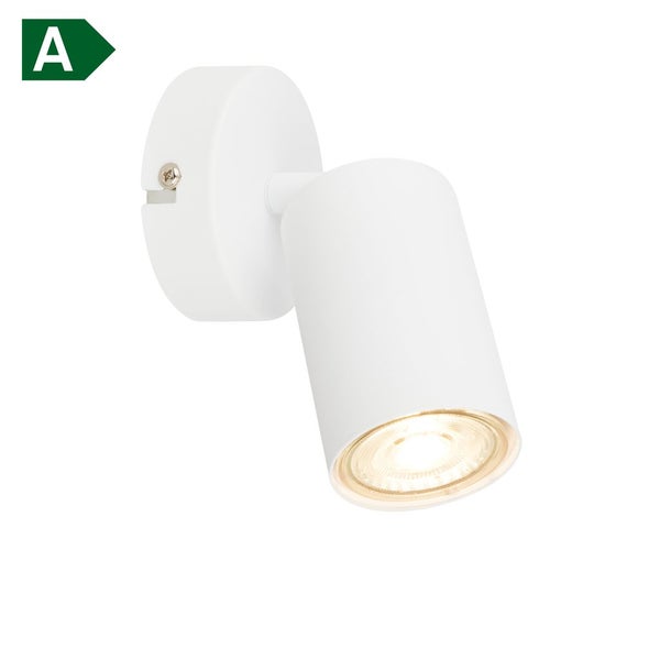 Wandlampe - 2W, 450lm, EEK A, LED, schwenkbar, warmweiß, weiß