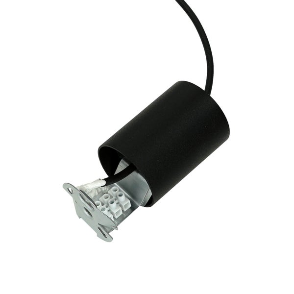 Lampenfassung mit Kabel und Befestigungsplatte für Deckenmontage