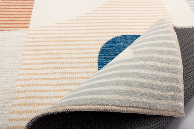Farbenfrohe weiche Badematte Ariella Bunt 60x100 cm