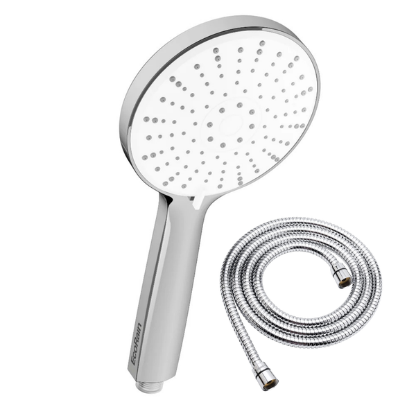 Handbrause mit Duschschlauch zur Wandmontage in der Dusche