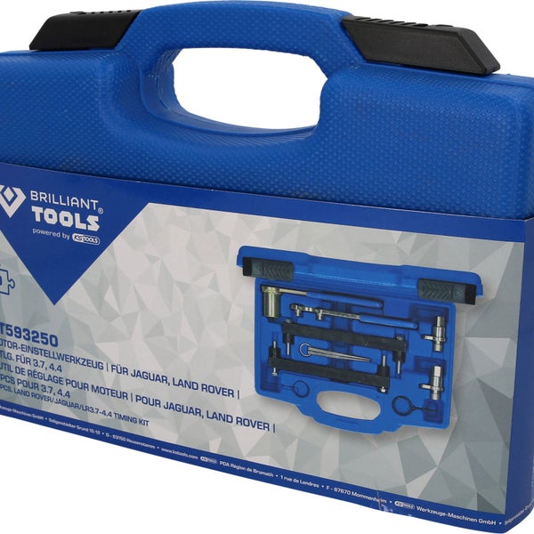 Brilliant Tools Motor Einstellwerkzeug im Koffer für Jaguar und Land Rover