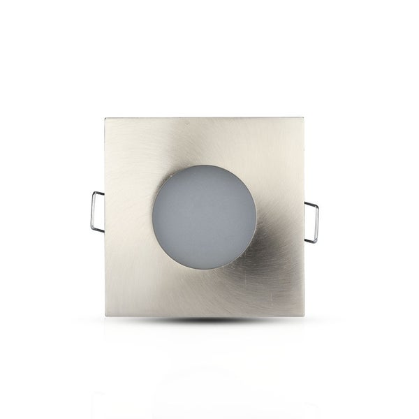 V-TAC VT-787SQ-SN - LED-Strahler - Einbauleuchte - GU10 IP54 - IP54 - Satin Nickle - Modell Nr: -