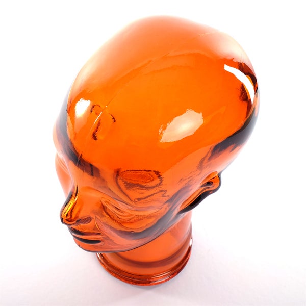 Kopfhörerständer MICK Glas transparent orange