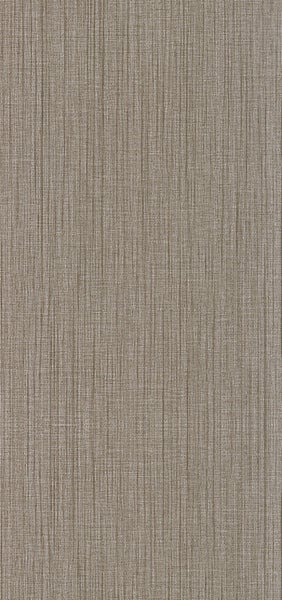 Tapete mit feiner Textilstruktur und vertikalem Streifendesign in neutralem Farbton