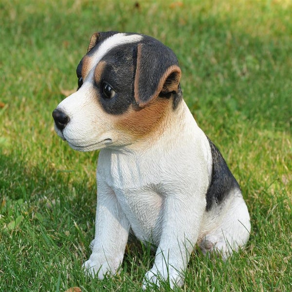 Dekofigur Gartenfigur Jack Russel