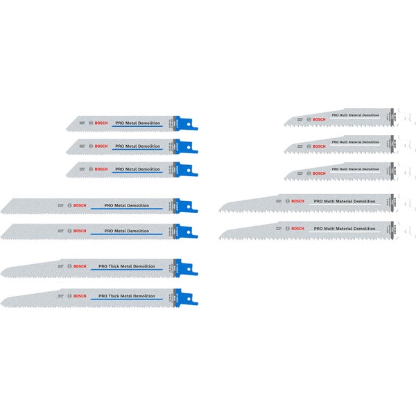 Bosch PRO Demolition Blade Set 12-tlg. - 2607011821