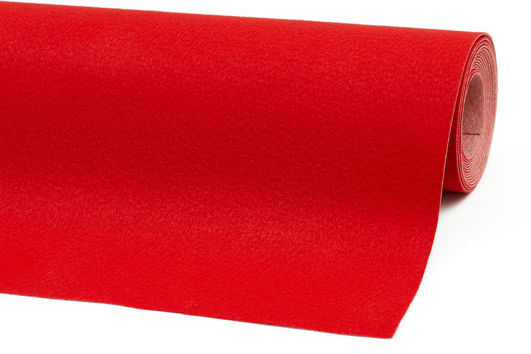 Teppichboden Event 100 x 1500 cm in rot