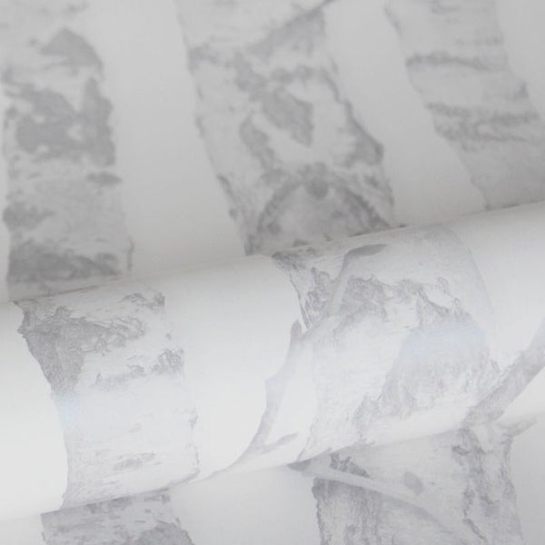 Tapetenrolle mit Birkenmuster