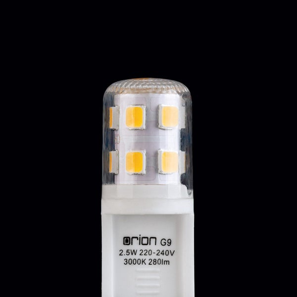 LED-Lampe G9/2,5W(25W) 280 lm 3000 K warmweiß