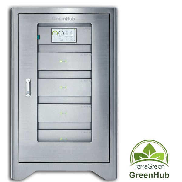 Terra Green Batteriespeicher 10 kWh TerraGreen - GreenHub - für Photovoltaik Anlagen, modular erweiterbar bis 40 kW - für Privatkunden