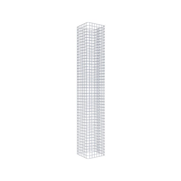 Gabionensäule 37 x 37 cm MW 5 x 5 cm eckig - Höhe: 2,30 m