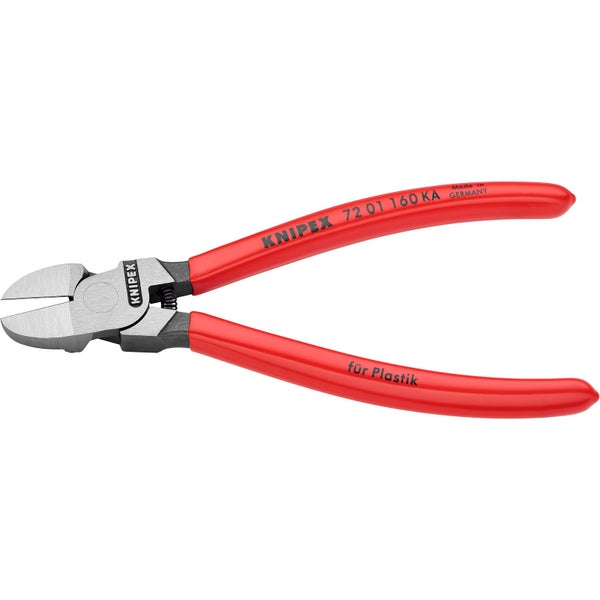 Knipex Seitenschneider für Kunststoff, 160 mm