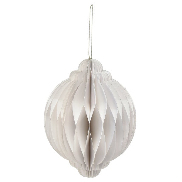 Dekorativer Papierstern als Weihnachtsschmuck