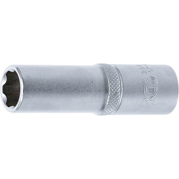BGS Steckschlüssel-Einsatz Super Lock tief Antrieb Innenvierkant 12,5 mm (1/2) SW 14 mm - 2944