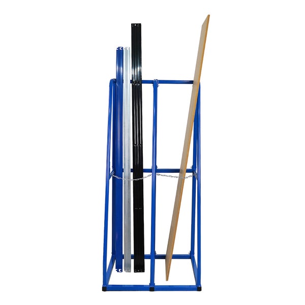 PROREGAL Vertikalregal RHINO Komplettregal HxBxT 150x69x60cm Blau