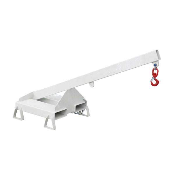 Motorheber mit rotem Haken