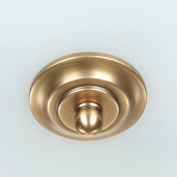 Runde Lampenabdeckung aus Metall