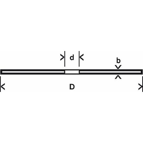 Bosch Standard for Metal Trennscheibe gerade, 230 mm, 22,23 mm - 2608619770