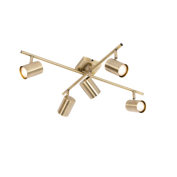 Deckenleuchte mit vier Strahlern