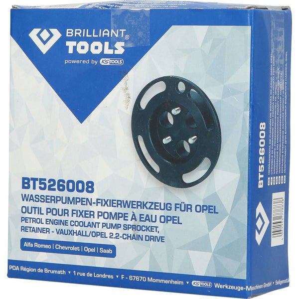 BRILLIANT TOOLS Wasserpumpen-Fixierwerkzeug für Opel - BT526008