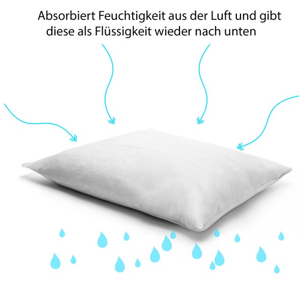 BigDean 4 Stück Nachfüllpack Luftentfeuchter 680g – Raumentfeuchter Nachfüll-Beutel Granulat – für alle Entfeuchter geeignet – universeller Ersatzbeutel ohne Strom