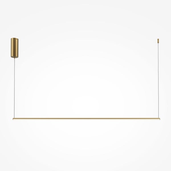 Goldfarbene LED-Pendelleuchte