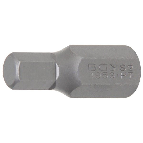 BGS Bit Antrieb Außensechskant 10 mm (3/8) Innensechskant 7 mm - 4953