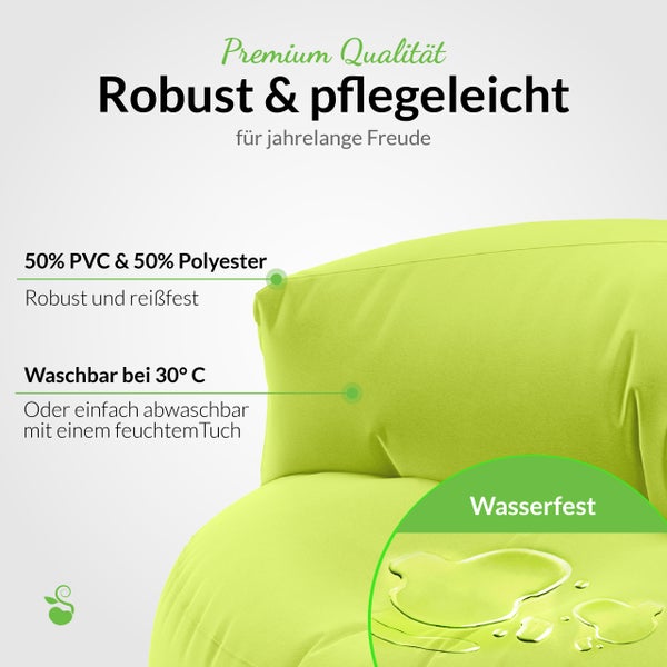Produktinformationen zu Robustheit und Pflegeleichtigkeit des Artikels