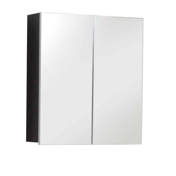 Line Bad Spiegelschrank 2 Türen rauchsilber, Spiegelglas. 60 X 18 X 67 cm