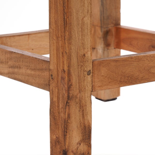 Hocker MADERO<br /> Recyclingholz 01 natur-vintage