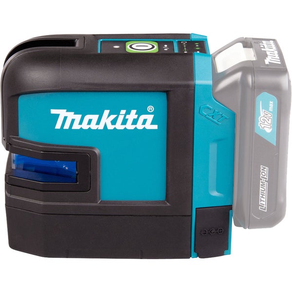 Makita Kreuzlinienlaser Set mit Tasche, Halterung und Zieltafel