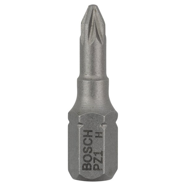 Bosch 25x Schrauberbit Extra-Hart, PZ 1, 25 mm - 2607001556