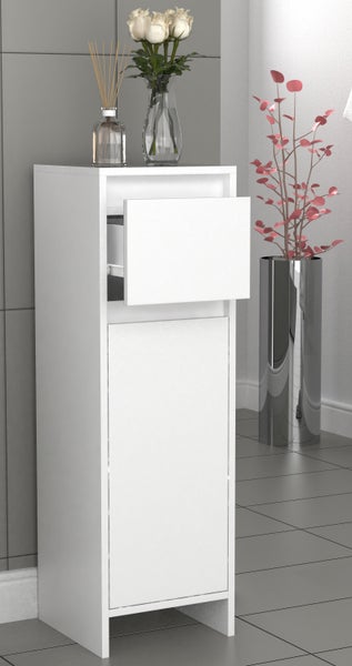 Badmöbel Midischrank Badschrank  Schublade Malira